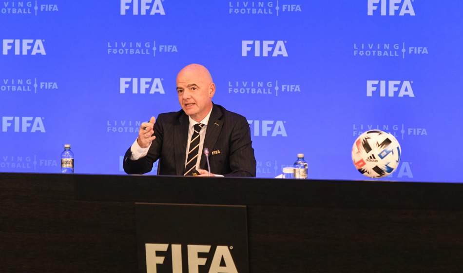 President Infantino uses virtual FIFA Congress platform to encourage football’s safe return