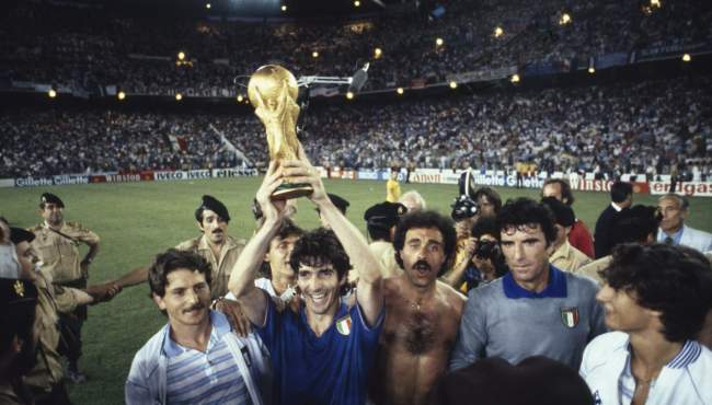 The world of football mourns the passing of Paolo Rossi